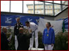 Francesco Pulella sul podio: 1° posto e ...medaglia d'oro