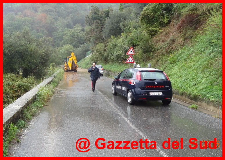 Capistrano: Paese isolato mezza giornata
