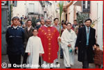 (Foto d'archivio) Dal Calvario alla Chiesa. Con le palme e gli ulivi benedetti