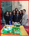 Capistrano: Pasqua in dolcezza. Una delle torte partecipanti con le "pasticcere"