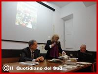 Antonio Pasceri (a sinistra) ad un convegno a Reggio Calabria