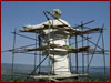Capistrano restauro alla statua di Cristo Re
