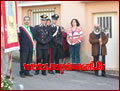 Sindaco Roberto Caputo, M.llo Giuliano Prisco ed un graduato - 04/11/2012