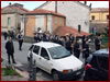 Banda di Capistrano in via Dante Alighieri, già Via Nazionale