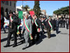 Roberto Caputo ed altri sindaci dei comuni di Vibo Valentia in corteo