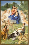 Il miracolo di Polsi - Apparizione della Madonna della Montagna