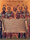 Credo, Simbolo Nicemo - Costantinopolitano. Professione di fede. Credo in unum Deum