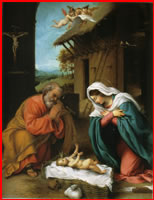 Nascità di Gesù - Lorenzo Lotto